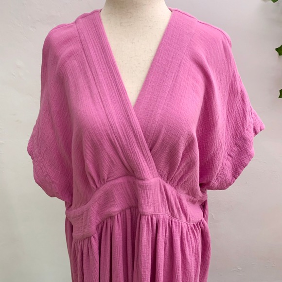 Hatch Maternity Pink Carolina Dress Size 4 - Picture 8 of 11